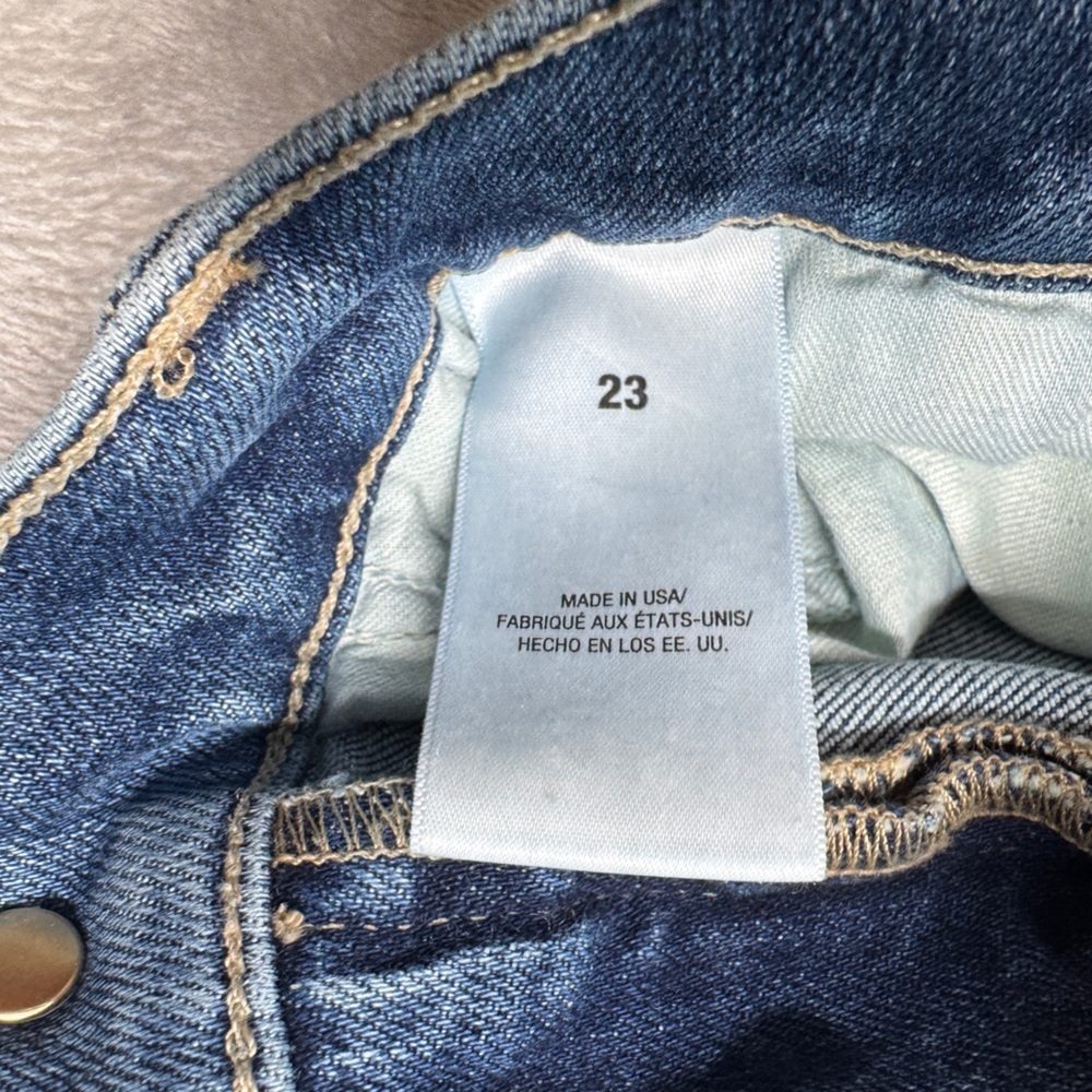 Favorite Daughter The Jordie British Columbia Super High Rise Straight Size 23 - Picture 15 of 16
